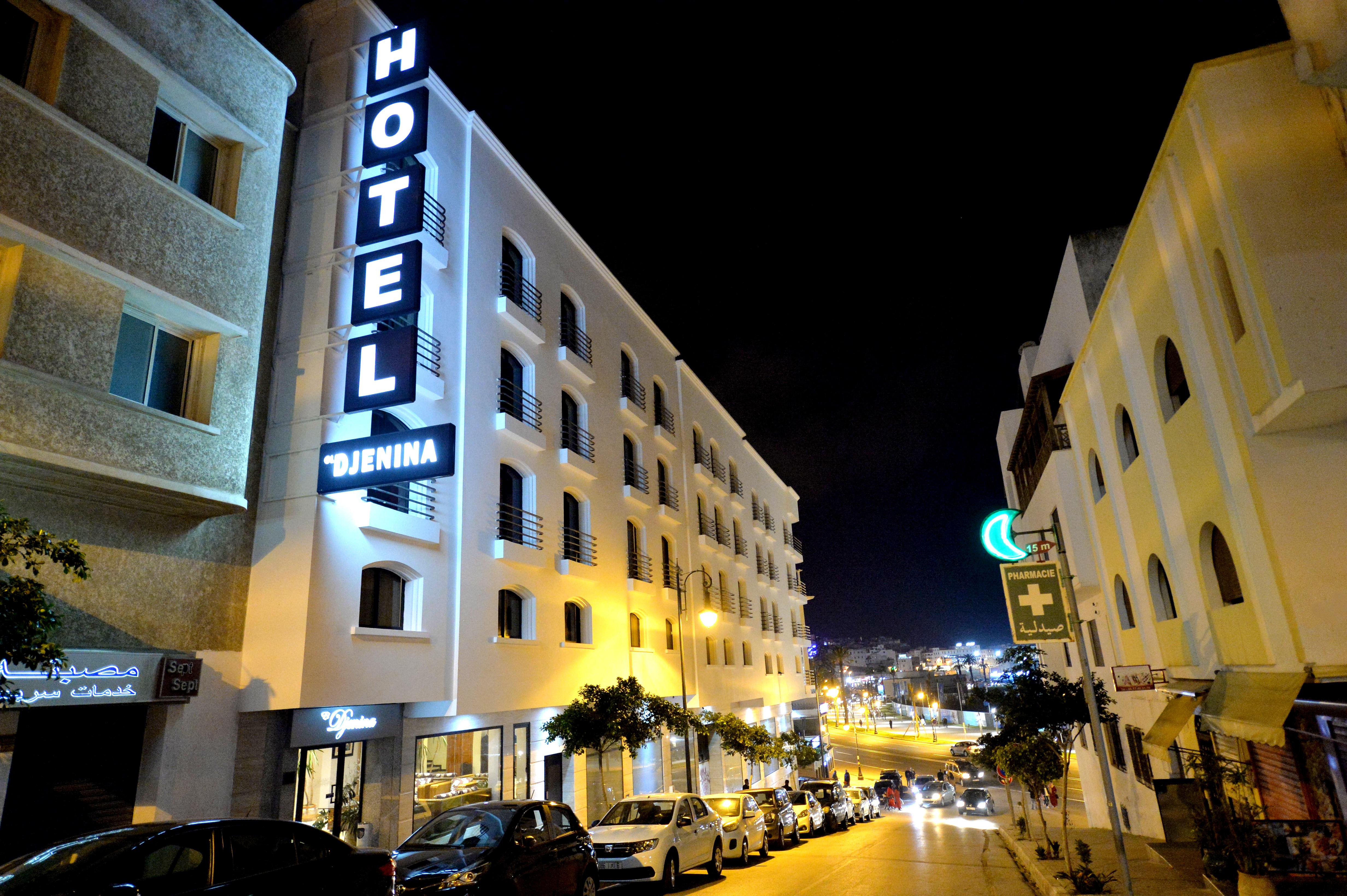 Hotel El Djenina Tanger Exteriör bild